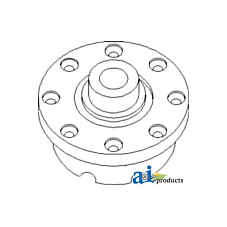 A & I Products Housing, Differential (7/16 rivet hole size) 11.9" x10.9" x5.3" A-T30253